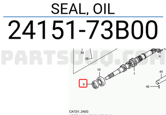 INPUT SHAFT Z6129 | Musashi Parts | PartSouq