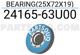 Suzuki 2416563U00 BEARING(25X72X19)