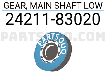 Suzuki 2421183020 GEAR, MAIN SHAFT LOW