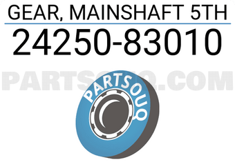 Suzuki 2425083010 GEAR, MAINSHAFT 5TH