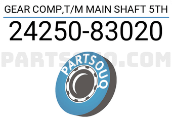 Suzuki 2425083020 GEAR COMP,T/M MAIN SHAFT 5TH