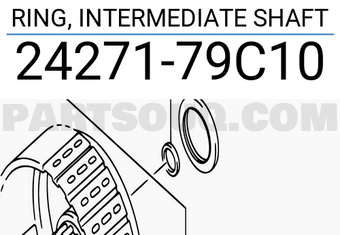 Suzuki 2427179C10 RING, INTERMEDIATE SHAFT
