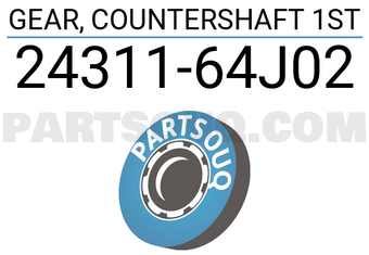 Suzuki 2431164J02 GEAR, COUNTERSHAFT 1ST