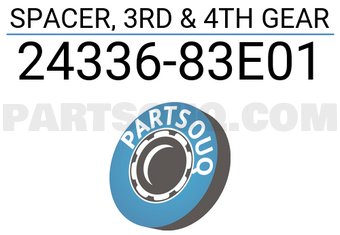 Suzuki 2433683E01 SPACER, 3RD & 4TH GEAR