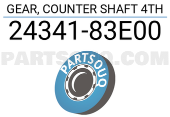 Suzuki 2434183E00 GEAR, COUNTER SHAFT 4TH