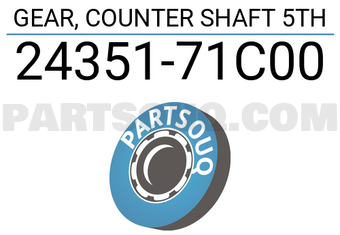 Suzuki 2435171C00 GEAR, COUNTER SHAFT 5TH