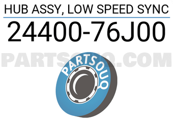 Suzuki 2440076J00 HUB ASSY, LOW SPEED SYNC