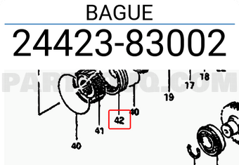 Suzuki 2442383002 BAGUE
