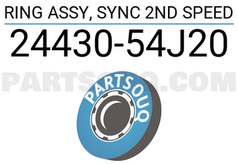 Suzuki 2443054J20 RING ASSY, SYNC 2ND SPEED