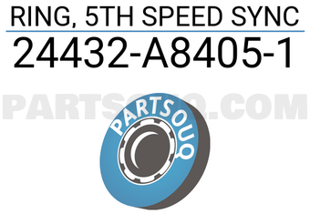 Suzuki 24432A84051 RING, 5TH SPEED SYNC