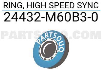 Suzuki 24432M60B30 RING, HIGH SPEED SYNC