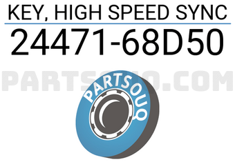 Suzuki 2447168D50 KEY, HIGH SPEED SYNC