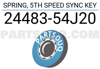 Suzuki 2448354J20 SPRING, 5TH SPEED SYNC KEY
