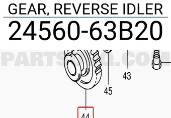 Suzuki 2456063B20 GEAR, REVERSE IDLER