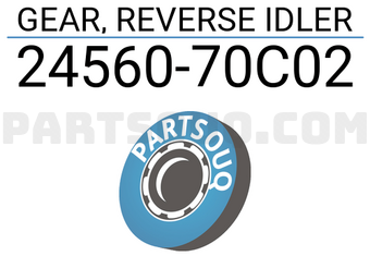 Suzuki 2456070C02 GEAR, REVERSE IDLER