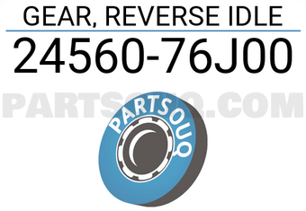 Suzuki 2456076J00 GEAR, REVERSE IDLE