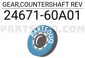 Suzuki 2467160A01 GEAR,COUNTERSHAFT REV