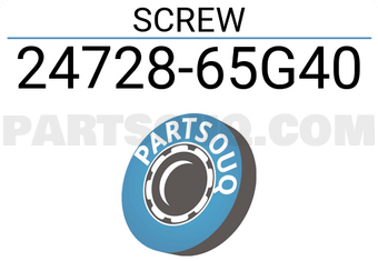 Suzuki 2472865G40 SCREW