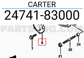 Suzuki 2474183000 CARTER