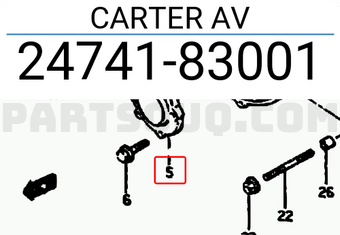 Suzuki 2474183001 CARTER AV