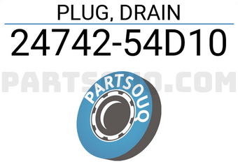 Suzuki 2474254D10 PLUG, DRAIN