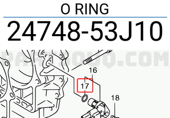 Suzuki 2474853J10 O RING