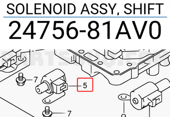 Suzuki 2475681AV0 SOLENOID ASSY, SHIFT