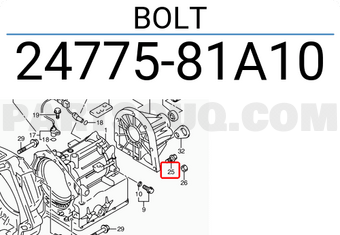 Suzuki 2477581A10 BOLT
