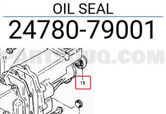 Suzuki 2478079001 OIL SEAL