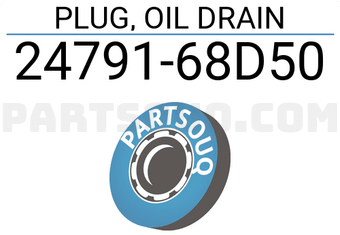 Suzuki 2479168D50 PLUG, OIL DRAIN