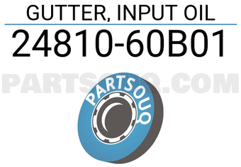 Suzuki 2481060B01 GUTTER, INPUT OIL