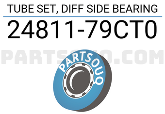 Suzuki 2481179CT0 TUBE SET, DIFF SIDE BEARING