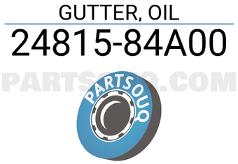 Suzuki 2481584A00 GUTTER, OIL
