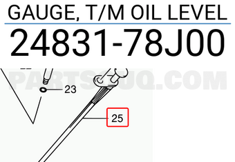 Suzuki 2483178J00 GAUGE, T/M OIL LEVEL