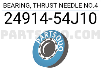 Suzuki 2491454J10 BEARING, THRUST NEEDLE NO.4