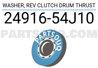 Suzuki 2491654J10 WASHER, REV CLUTCH DRUM THRUST