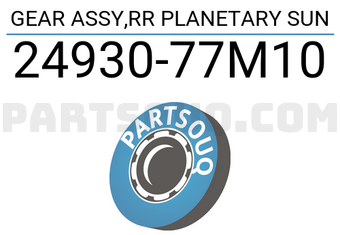 Suzuki 2493077M10 GEAR ASSY,RR PLANETARY SUN