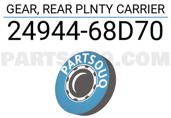 Suzuki 2494468D70 GEAR, REAR PLNTY CARRIER