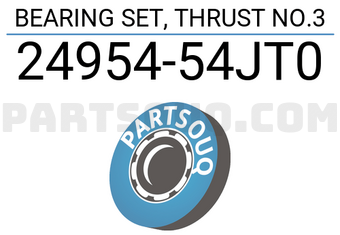 Suzuki 2495454JT0 BEARING SET, THRUST NO.3