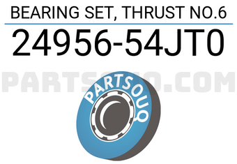Suzuki 2495654JT0 BEARING SET, THRUST NO.6