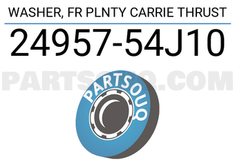 Suzuki 2495754J10 WASHER, FR PLNTY CARRIE THRUST