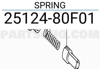 Suzuki 2512480F01 SPRING