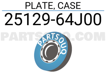 Suzuki 2512964J00 PLATE, CASE