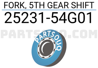 Suzuki 2523154G01 FORK, 5TH GEAR SHIFT