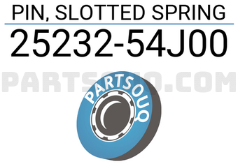 Suzuki 2523254J00 PIN, SLOTTED SPRING