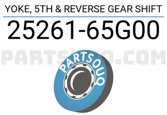 Suzuki 2526165G00 YOKE, 5TH & REVERSE GEAR SHIFT