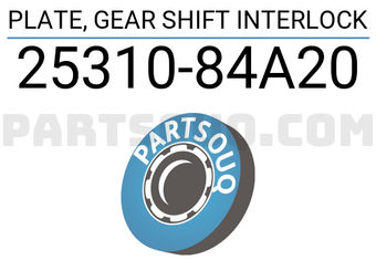 Suzuki 2531084A20 PLATE, GEAR SHIFT INTERLOCK
