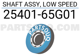 Suzuki 2540165G01 SHAFT ASSY, LOW SPEED