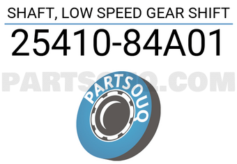 Suzuki 2541084A01 SHAFT, LOW SPEED GEAR SHIFT