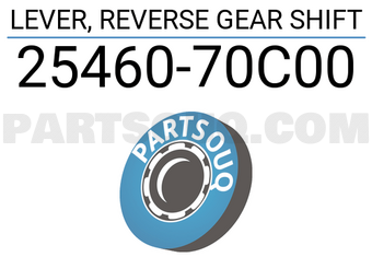 Suzuki 2546070C00 LEVER, REVERSE GEAR SHIFT